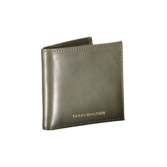 Tommy Hilfiger Green Leather Wallet