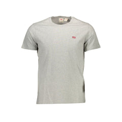 Levi's Gray Cotton T-Shirt