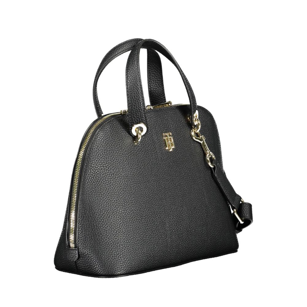 Tommy Hilfiger Black Polyethylene Handbag