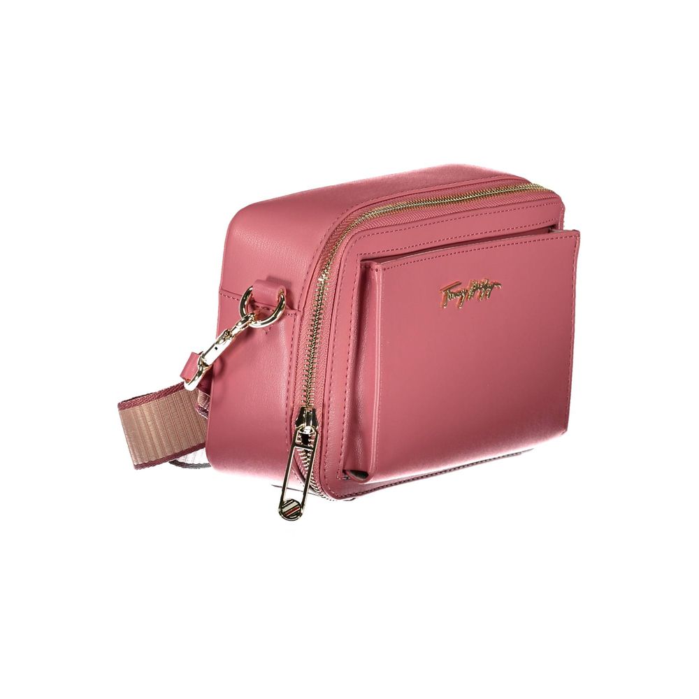 Tommy Hilfiger Pink Polyethylene Handbag