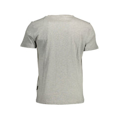 Napapijri Gray Cotton T-Shirt