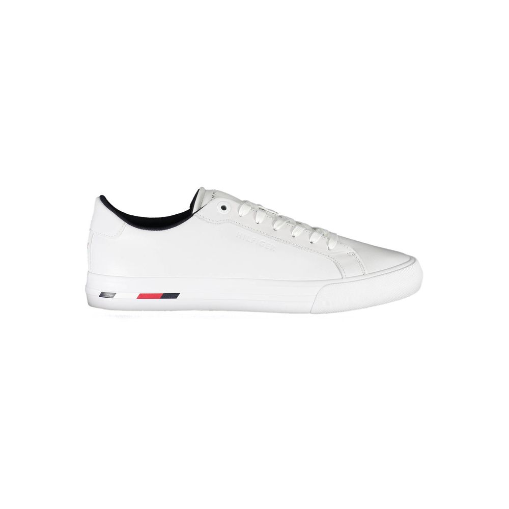 Tommy Hilfiger White Polyester Sneaker