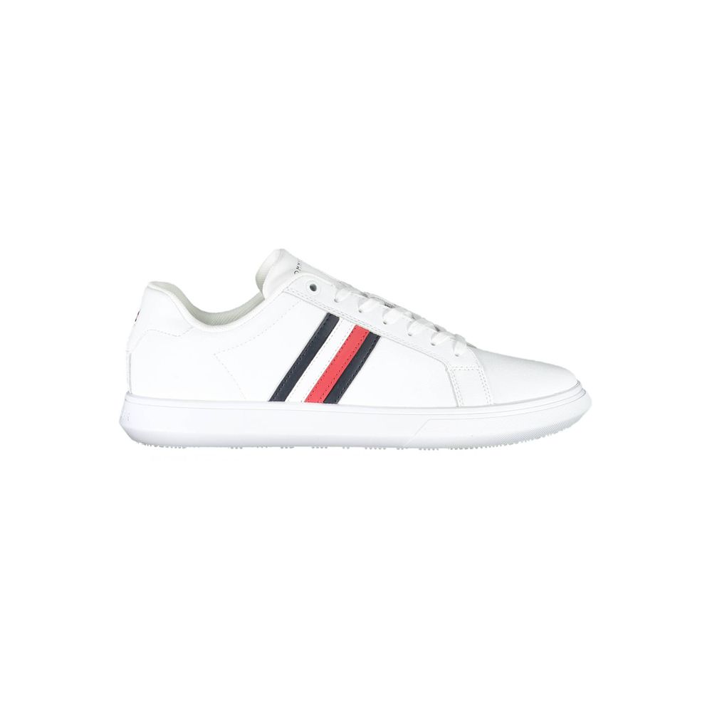 Tommy Hilfiger White Polyester Sneaker