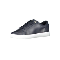 Tommy Hilfiger Blue Cotton Sneaker