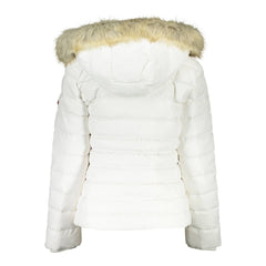 Tommy Hilfiger White Polyester Jackets & Coat