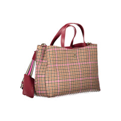 Tommy Hilfiger Red Cotton Handbag