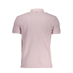 Napapijri Pink Cotton Polo Shirt