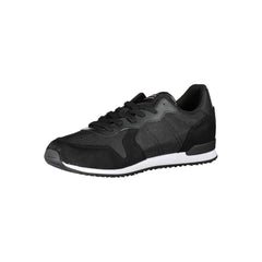 Tommy Hilfiger Black Polyester Sneaker