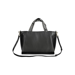 Tommy Hilfiger Black Polyester Handbag