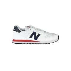New Balance White Polyester Sneaker