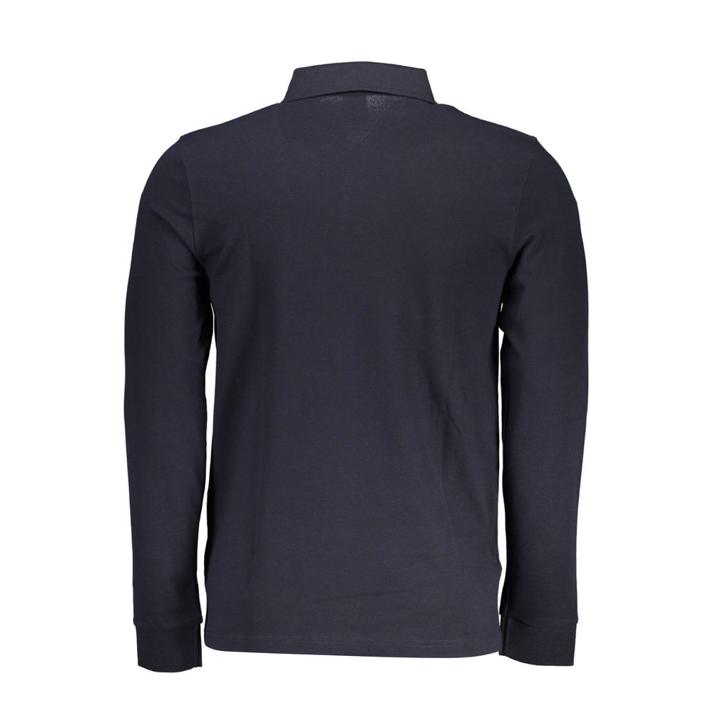 Hugo Boss Blue Cotton Polo Shirt