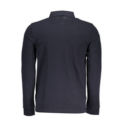 Hugo Boss Blue Cotton Polo Shirt