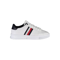 Tommy Hilfiger White Polyester Sneaker