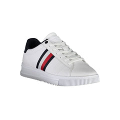 Tommy Hilfiger White Polyester Sneaker