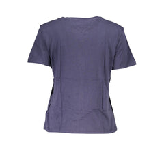 Tommy Hilfiger Blue Cotton Tops & T-Shirt