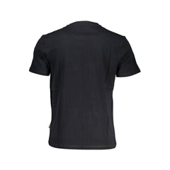 Napapijri Black Cotton T-Shirt