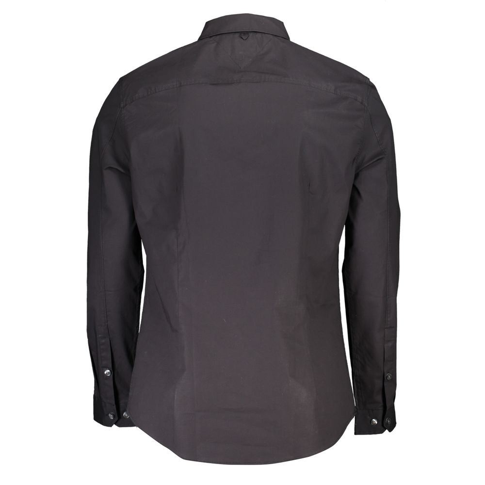 Tommy Hilfiger Black Cotton Shirt