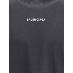 Balenciaga T-Shirt with logo printed on the front and back