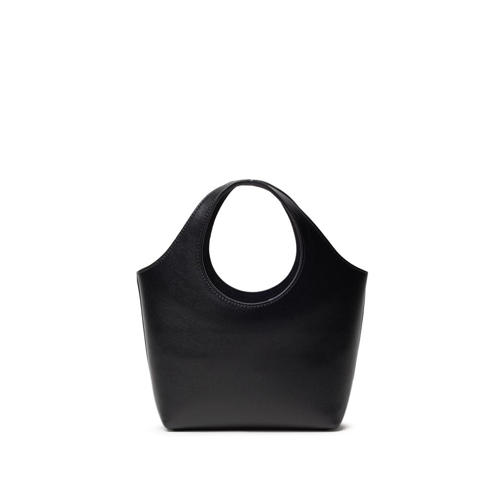 Balenciaga Black Leather Sweater