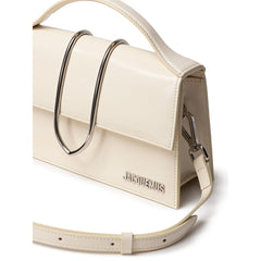 Jacquemus Beige Leather Shoulder Bag