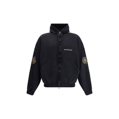 Balenciaga Logoed Hoodie