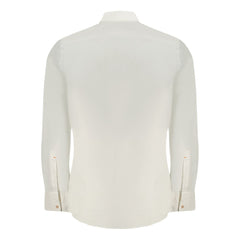Hugo Boss White Cotton Shirt