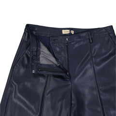 BLANCA VITA Faux Leather Shorts