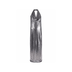 BLANCA VITA Sequin-Embellished Long Dress