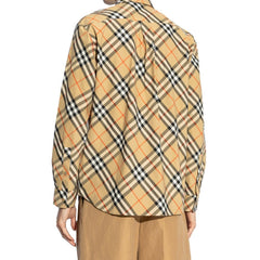 Burberry Checked Plaid Shirt