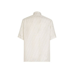 Fendi Logo Silk Shirt