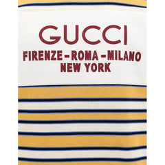 Gucci Striped Polo Shirt