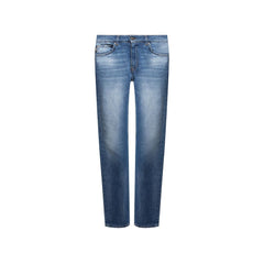 Versace Cotton Logo Denim Jeans