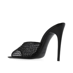 Saint Laurent Blonde Mules