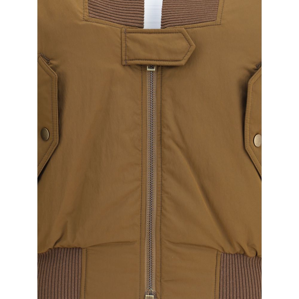 Chloé Nylon Bomber Jacket