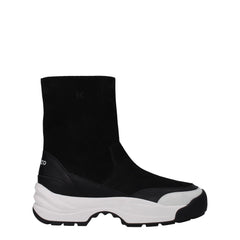 Kenzo Black Leather Ankle