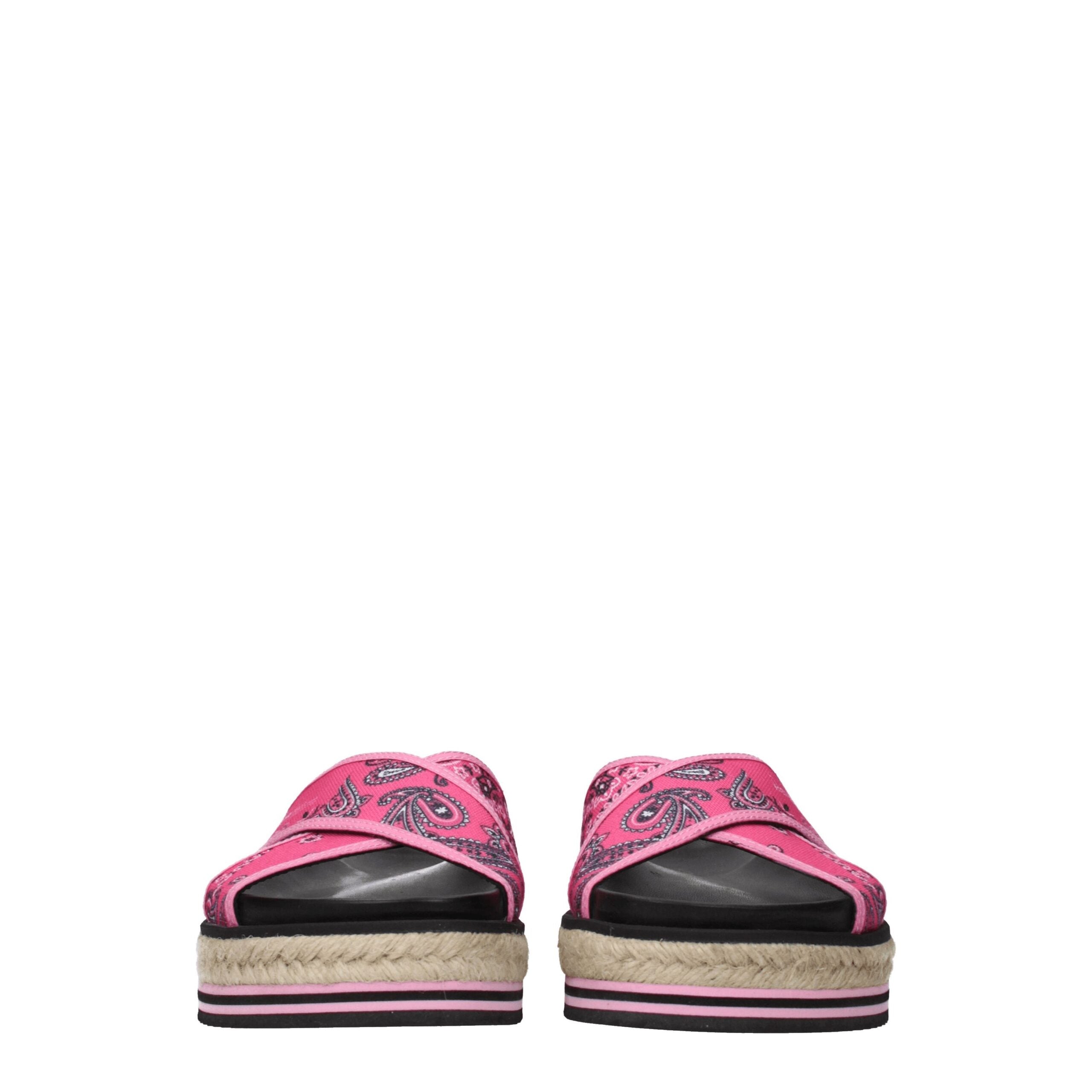 Kenzo Pink Fabric Slipper