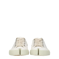 Maison Margiela White Fabric Sneakers