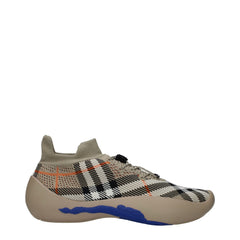 Burberry Beige Fabric Sneakers
