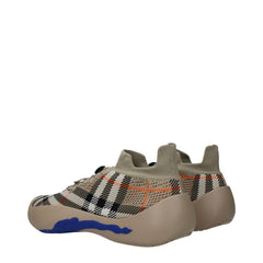 Burberry Beige Fabric Sneakers