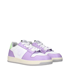 Versace White Leather Sneakers
