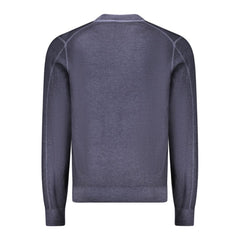 Hugo Boss Blue Wool Sweater